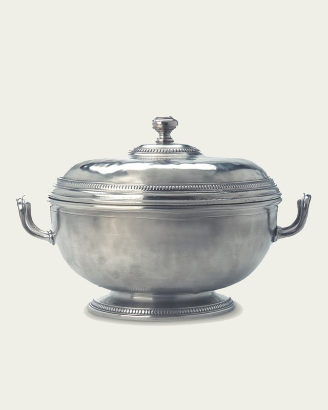 Beaded Round Tureen